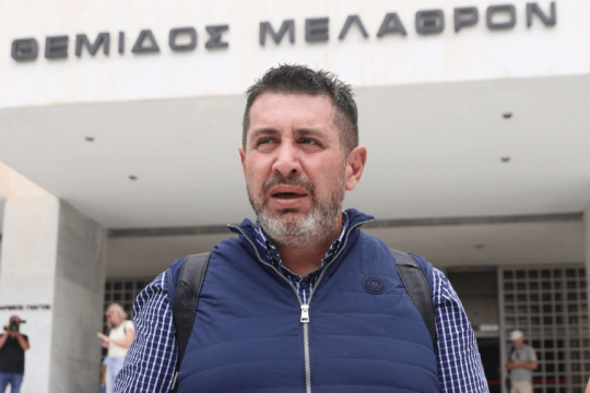 Γιώργος Καϊμπαλής - πατέρας 19χρονου Γιάννη που σκοτώθηκε σε λούνα παρκ καρμανιόλα της Χαλκιδικής
